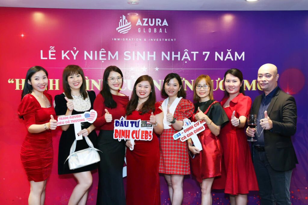 HỘI THẢO ĐẦU TƯ ĐỊNH CƯ MỸ - CANADA VÀ LỄ KỶ NIỆM 7 NĂM THÀNH LẬP AZURA GLOBAL